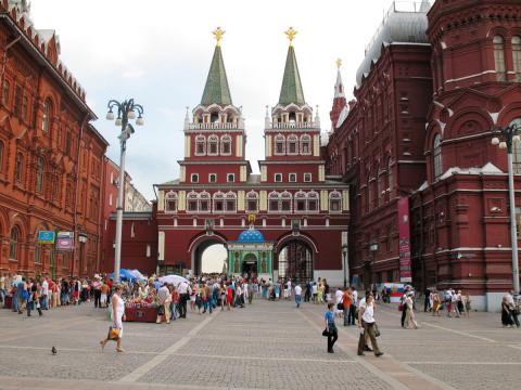 Moscow Entrance of Red Square
